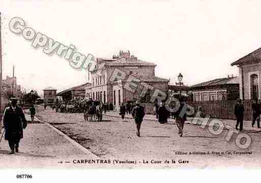 Ville de CARPENTRAS, carte postale ancienne