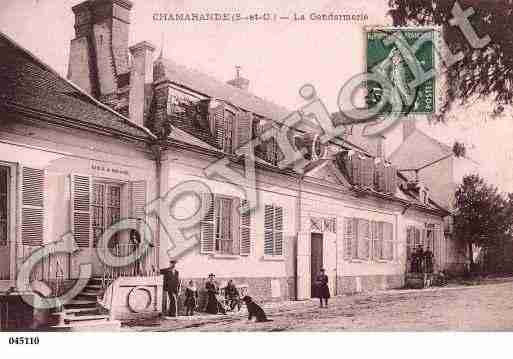 Ville de CHAMARANDE, carte postale ancienne