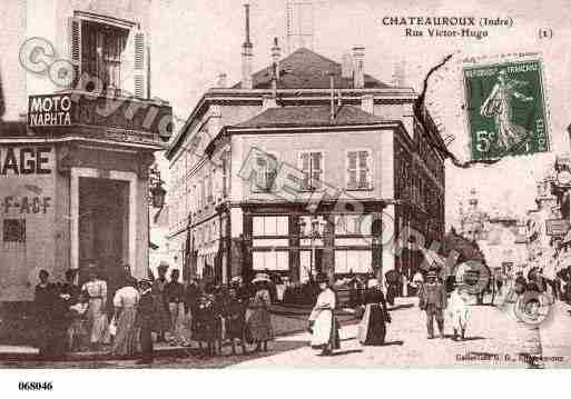 Ville de CHATEAUROUX, carte postale ancienne