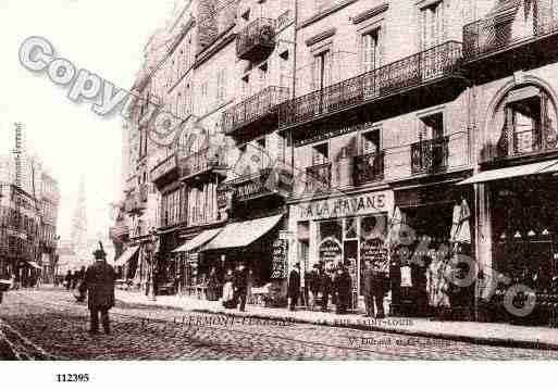 Ville de CLERMONTFERRAND, carte postale ancienne