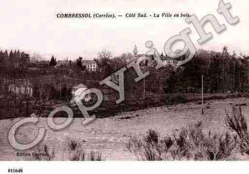 Ville de COMBRESSOL, carte postale ancienne