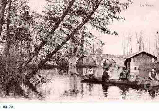 Ville de CORDES, carte postale ancienne