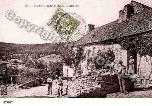 Ville de CORPOYERLACHAPELLE, carte postale ancienne