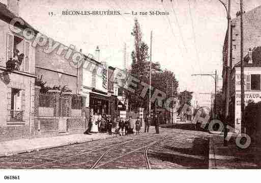 Ville de COURBEVOIE, carte postale ancienne