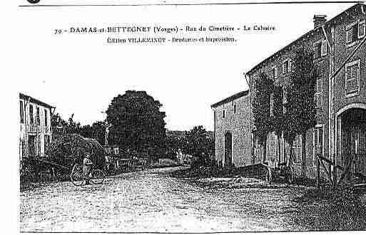 Ville de DAMASETBETTEGNEY, carte postale ancienne