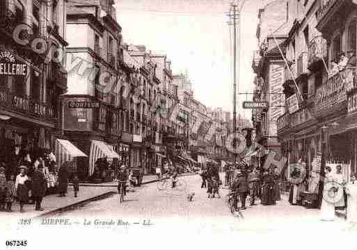 Ville de DIEPPE, carte postale ancienne