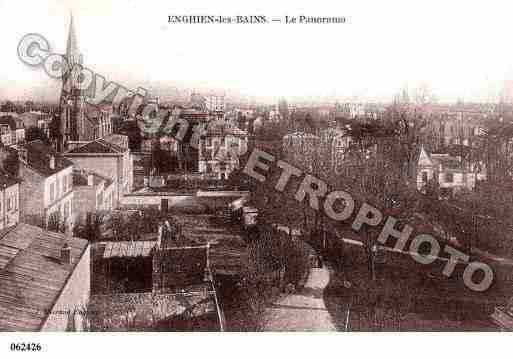 Ville de ENGHIENLESBAINS, carte postale ancienne