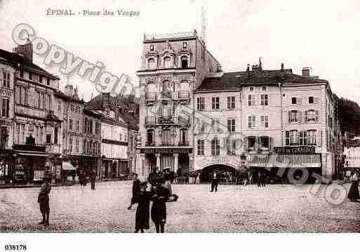 Ville de EPINAL, carte postale ancienne