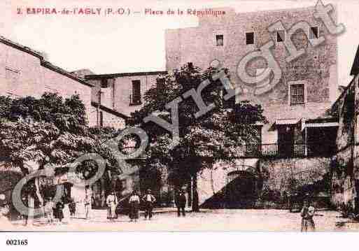 Ville de ESPIRADEL'AGLY, carte postale ancienne