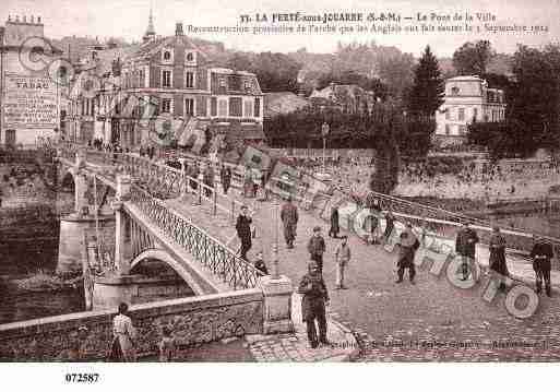 Ville de FERTESOUSJOUARRE(LA), carte postale ancienne