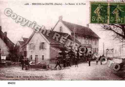 Ville de FESCHESLECHATEL, carte postale ancienne