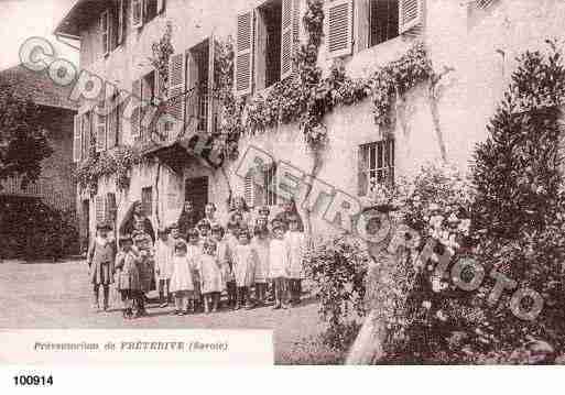 Ville de FRETERIVE, carte postale ancienne