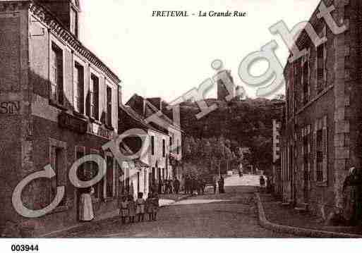 Ville de FRETEVAL, carte postale ancienne