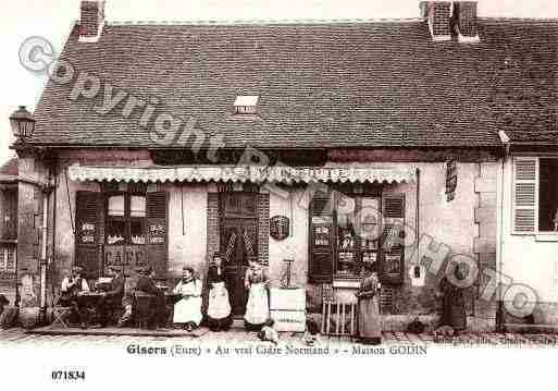 Ville de GISORS, carte postale ancienne