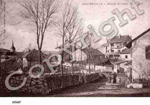 Ville de HAUTEVILLELOMPNES, carte postale ancienne