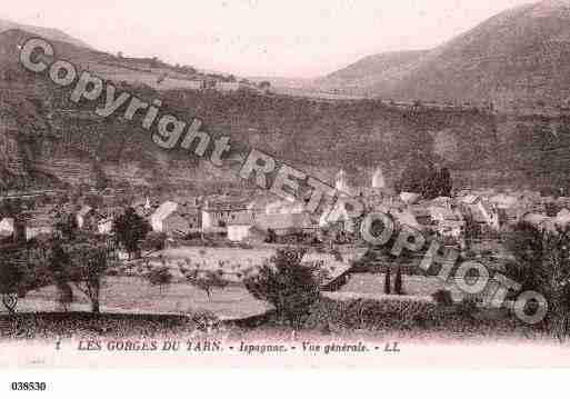 Ville de ISPAGNAC, carte postale ancienne Ville de ISPAGNAC, carte postale ancienne