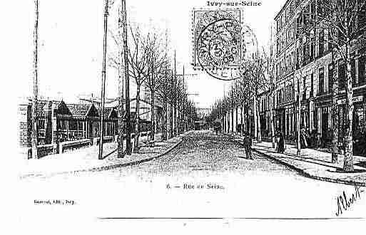 Ville de IVRYSSEINE, carte postale ancienne Ville de IVRYSSEINE, carte postale ancienne