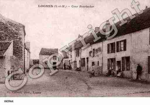 Ville de LOGNES, carte postale ancienne