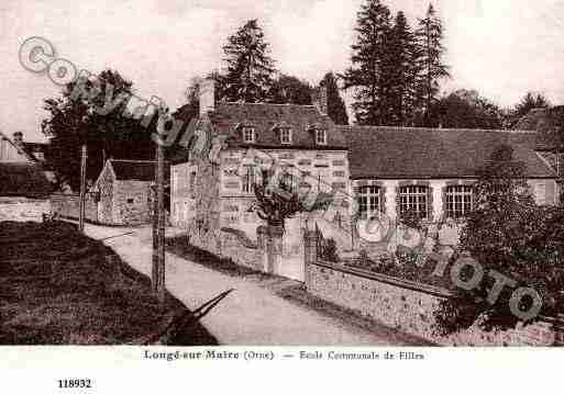 Ville de LOUGESURMAIRE, carte postale ancienne