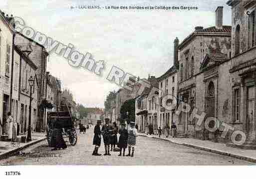 Ville de LOUHANS, carte postale ancienne