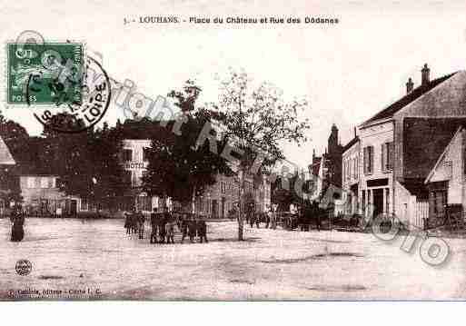 Ville de LOUHANS, carte postale ancienne
