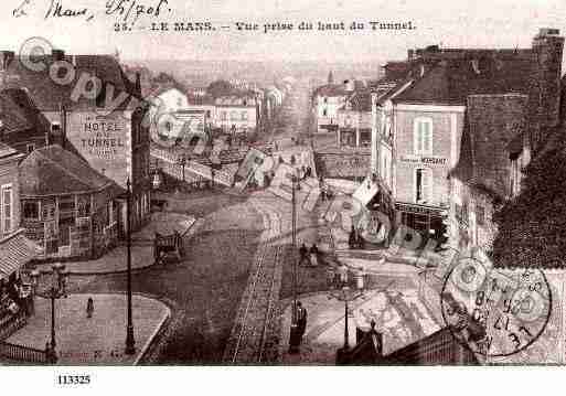 Ville de MANS(LE), carte postale ancienne