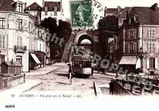 Ville de MANS(LE), carte postale ancienne