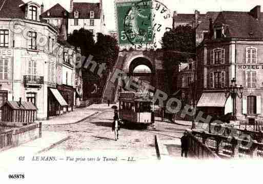 Ville de MANS(LE), carte postale ancienne