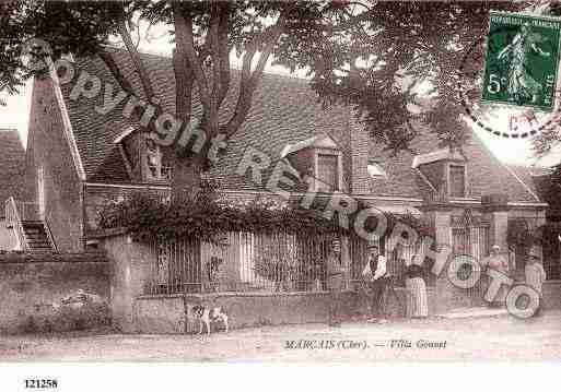 Ville de MARCAIS, carte postale ancienne
