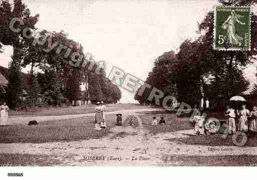 Ville de MISEREY, carte postale ancienne