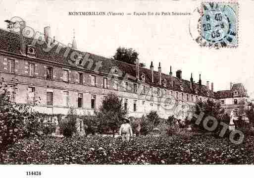 Ville de MONTMORILLONLELECHE, carte postale ancienne