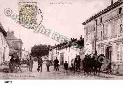 Ville de NETTANCOURT, carte postale ancienne