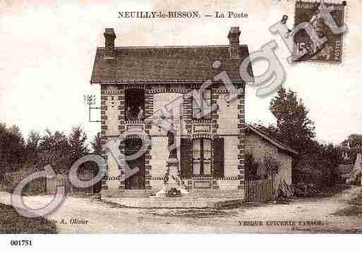 Ville de NEUILLYLEBISSON, carte postale ancienne