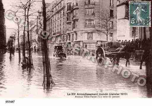 Ville de PARIS15, carte postale ancienne