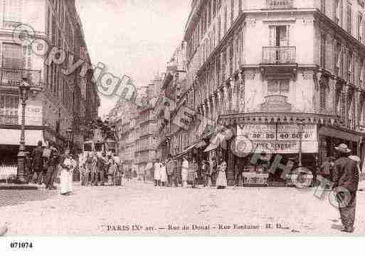 Ville de PARIS9, carte postale ancienne