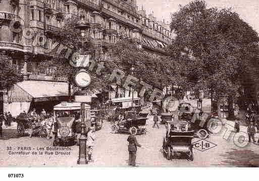 Ville de PARIS9, carte postale ancienne