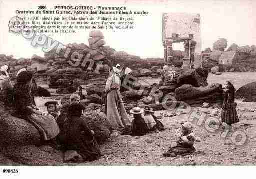 Ville de PERROSGUIREC, carte postale ancienne