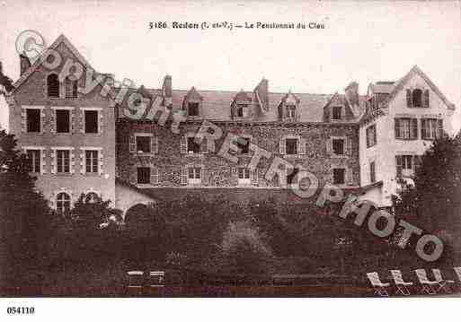 Ville de REDON, carte postale ancienne