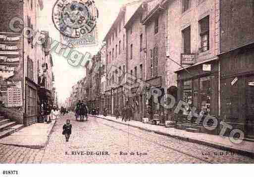 Ville de RIVEDEGIER, carte postale ancienne