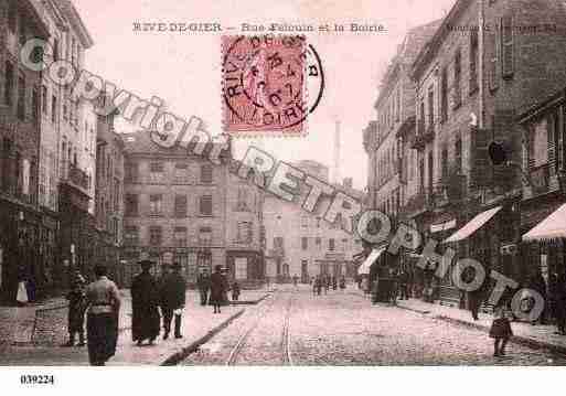 Ville de RIVEDEGIER, carte postale ancienne