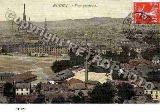 Ville de ROUEN, carte postale ancienne