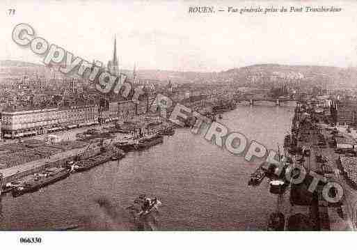 Ville de ROUEN, carte postale ancienne