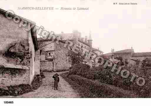 Ville de SAINTAMOURBELLEVUE, carte postale ancienne