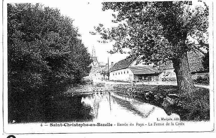 Ville de SAINTCHRISTOPHEENBAZEILLE, carte postale ancienne