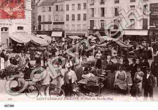 Ville de SAINTGERMAINENLAYE, carte postale ancienne