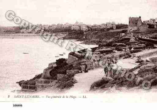 Ville de SAINTLUNAIRE, carte postale ancienne