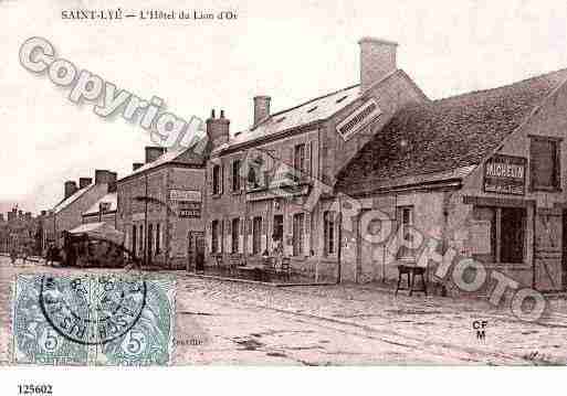 Ville de SAINTLYELAFORET, carte postale ancienne