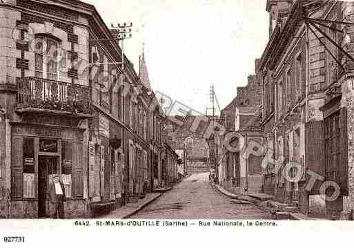 Ville de SAINTMARSD'OUTILLE, carte postale ancienne