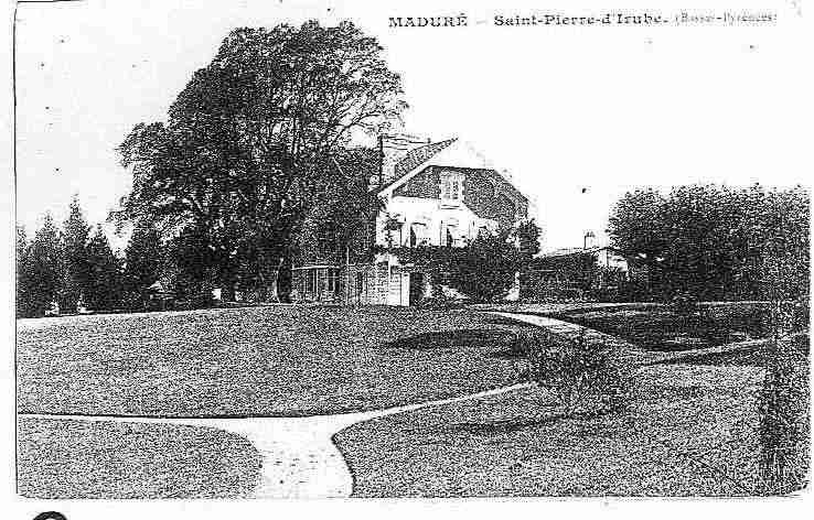 Ville de SAINTPIERRED'IRUBE, carte postale ancienne