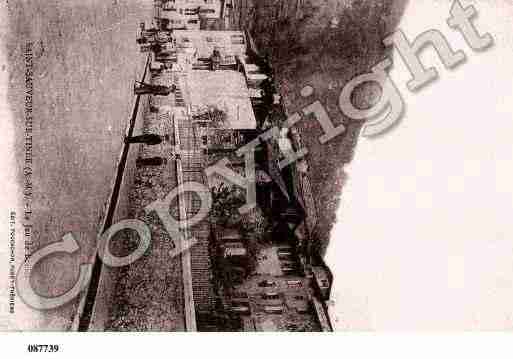 Ville de SAINTSAUVEURSURTINEE, carte postale ancienne